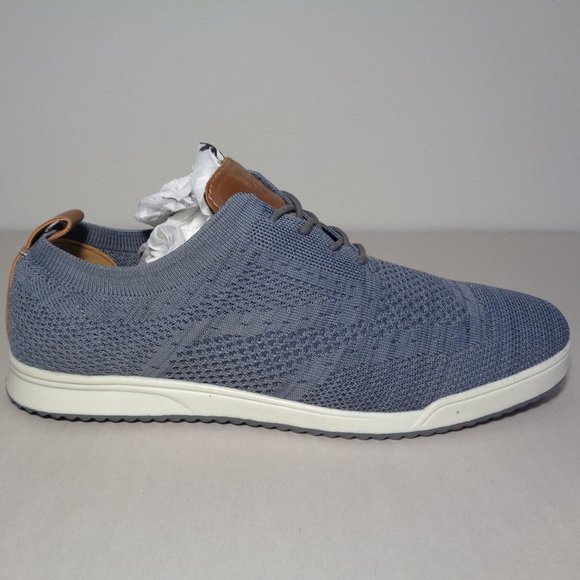 Izod Size 9.5 M BREEZE Grey Fabric Oxfords New Men\'s Shoes